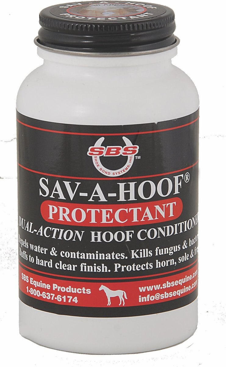 JACKS SBS SavAHoof Protectant Horse Hoof Treatment, 7.5oz jar