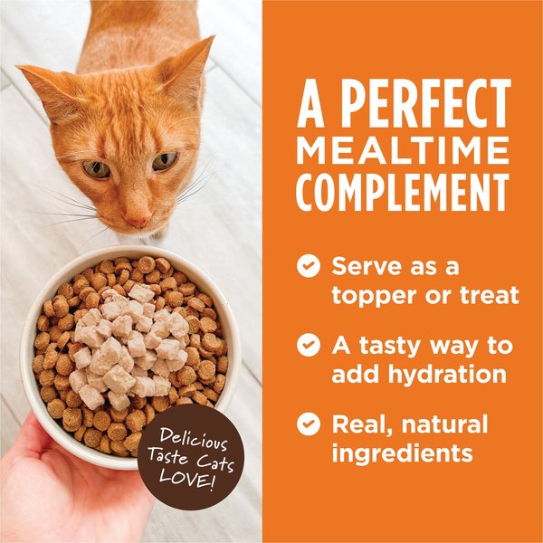 INSTINCT Healthy Cravings Real Chicken Recipe in Savory Gravy Grain Free Wet Cat Food Topper 3 oz pouch case of 24 Chewy