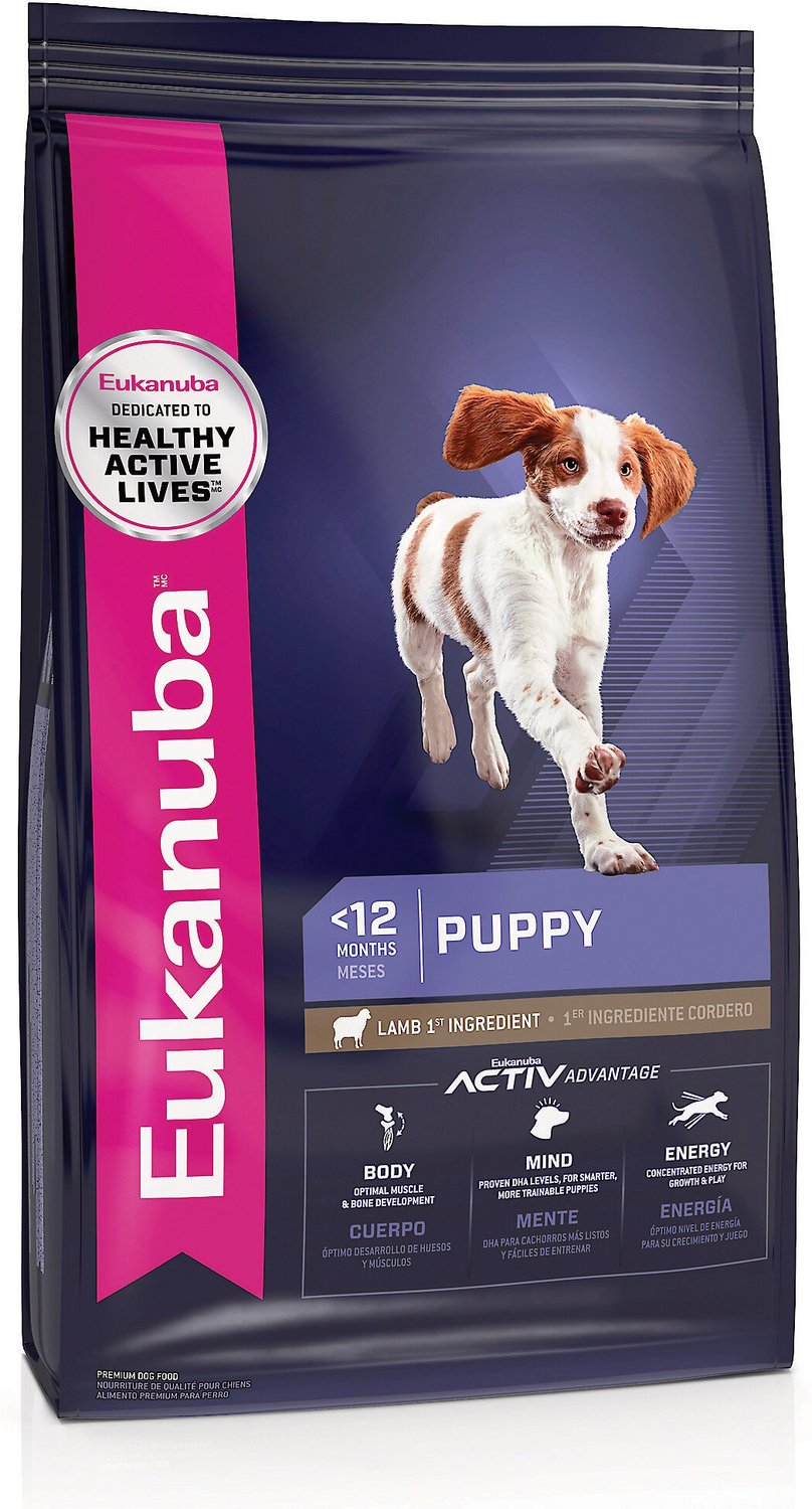 eukanuba puppy food lamb