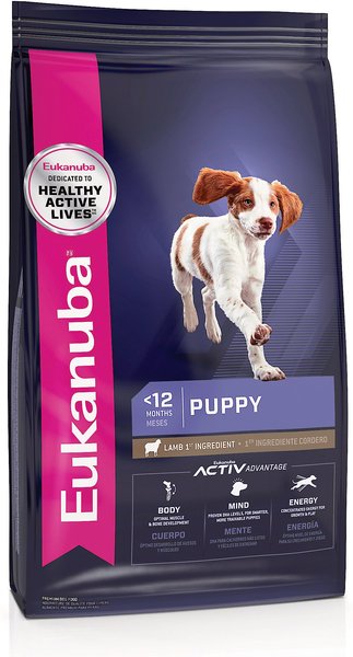 Eukanuba Puppy Lamb 1st Ingredient Dry Dog Food, 30-lb bag slide 1 of 9