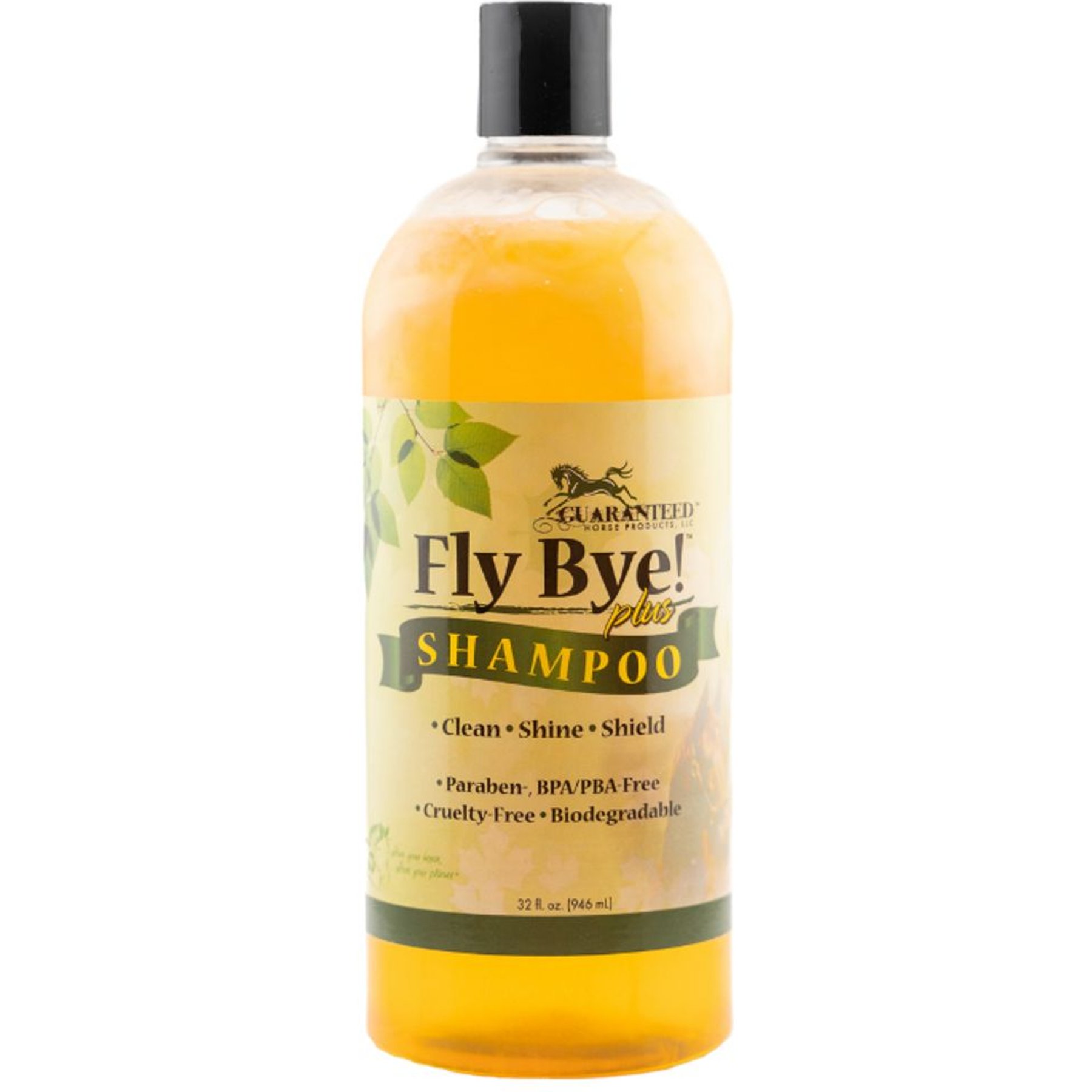 Guaranteed Horse Products Fly Bye! Plus Insect Repellent Horse Shampoo, 33.8-fl oz bottle