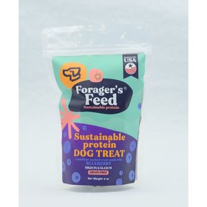 Forager's Feed Blueberry Dog Treat, 6-oz bag