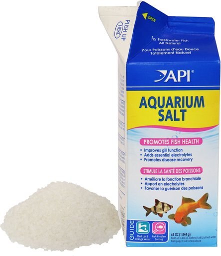 API Freshwater Aquarium Salt, 65-oz carton