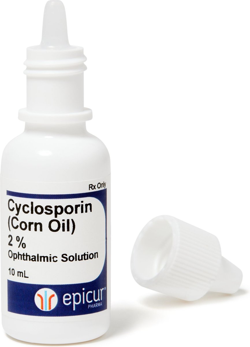 CYCLOSPORIN COMPOUNDED CornOil Ophthalmic Solution, 2, 10 mL