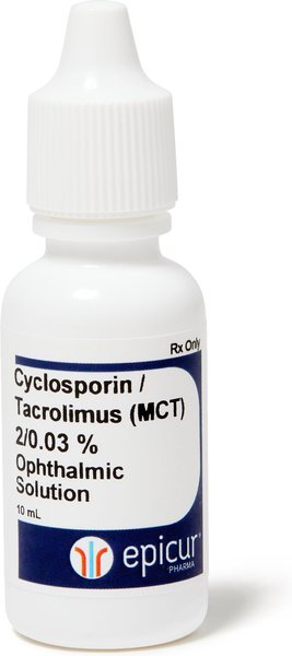 CYCLOSPORIN/TACROLIMUS COMPOUNDED Ophthalmic Solution, 2/0.03%, 10 mL ...