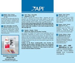 API High Range pH Fresh & Salt Water Aquarium Test Kit, 160 count slide 2 of 7