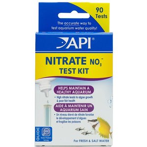 API Nitrate NO3 Freshwater & Saltwater Aquarium Test Kit, 90 count