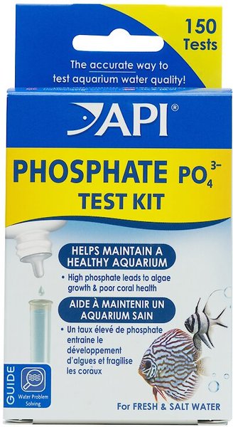 API Phosphate PO4 Freshwater & Saltwater Aquarium Test Kit, 150 count slide 1 of 8