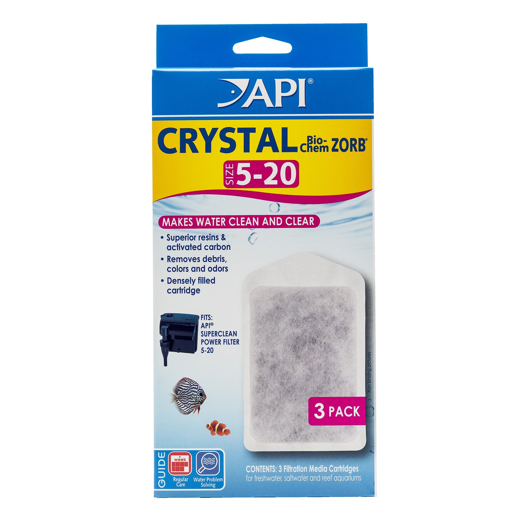 Api Water Filter Questions and Answers about API Crystal Bio-Chem Zorb Aquarium Filters ...