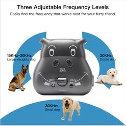 Hoistspark Safe Ultrasonic with Adjustable Ultrasonic Level Dog Bark Control Training, Black, Small, Medium & Large slide 2 of 8