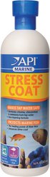 API Marine Stress Coat Saltwater Aquarium Water Conditioner, 16-oz bottle