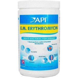 API E.M. Erythromycin Freshwater Fish Bacterial Disease Medication, 30-oz bottle