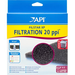 API Filstar XP Aquarium Filtration Pads, 20 ppi