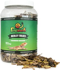 Freshinsects Medley Treats for Bearded Dragons, 6-oz jar slide 2 of 8
