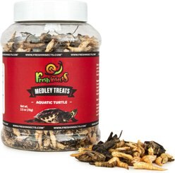 Freshinsects Medley Treats for Aquatic Turtles, 2.5-oz jar slide 2 of 8
