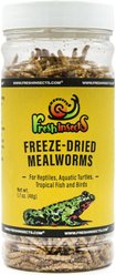 Freshinsects Freeze-Dried Mealworm Treats, 1.7-oz jar