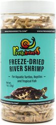 Freshinsects Freeze-Dried River Shrimp Treats, 1-oz jar