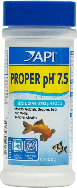 API Proper pH 7.5 Aquarium Water Treatment, 9.2-oz bottle slide 1 of 6