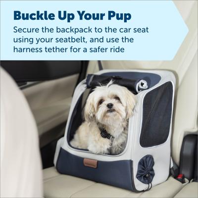 Show full view: PetSafe Happy Ride Backpack Dog & Cat Carrier slide 5 of 7