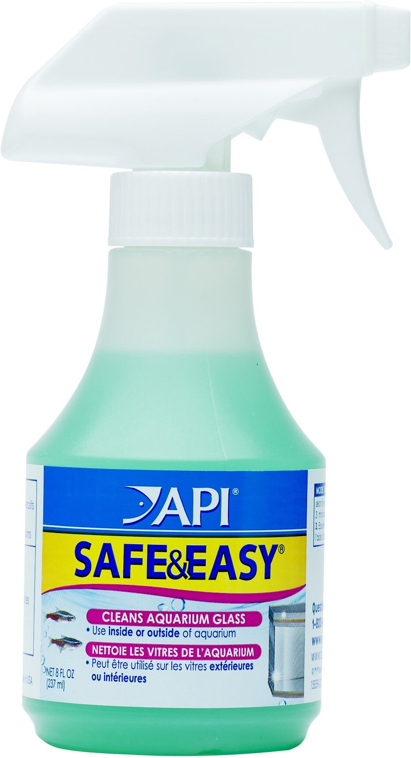 API Safe & Easy Aquarium Cleaner Spray, 8oz bottle