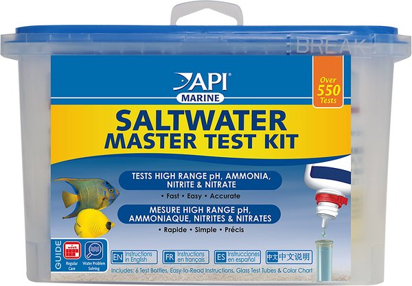 API Saltwater Aquarium Master Test Kit, 550 count slide 1 of 8