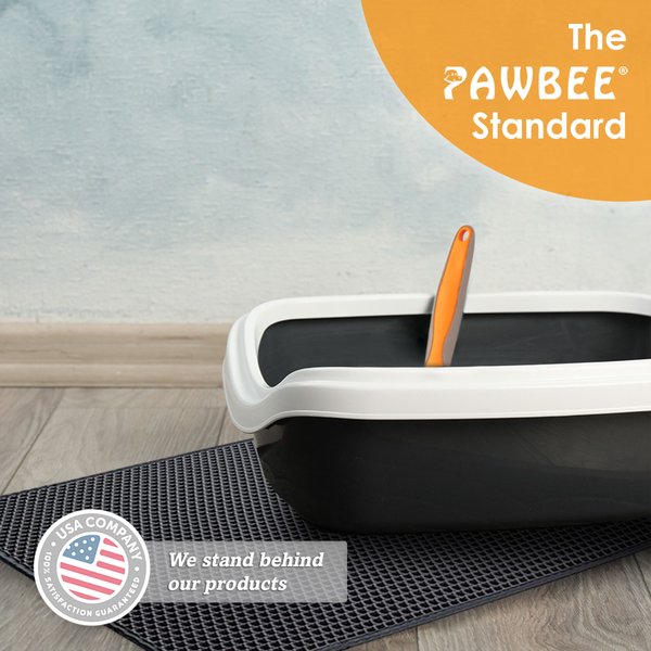 PAWBEE Cat Litter Mat, 30 x 24-in