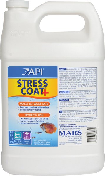 API Stress Coat Aquarium Water Conditioner, 1-gal bottle slide 1 of 9