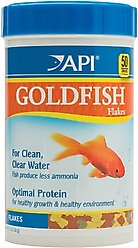 API Flakes Goldfish Fish Food, 5.7-oz bottle