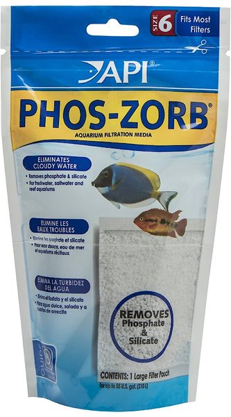 API Phos-Zorb Aquarium Canister Filter Filtration Pouch, Size 6 slide 1 of 5