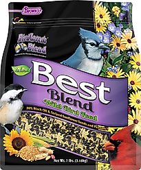 Brown's Bird Lover's Blend Best Blend Wild Bird Food, 7-lb bag