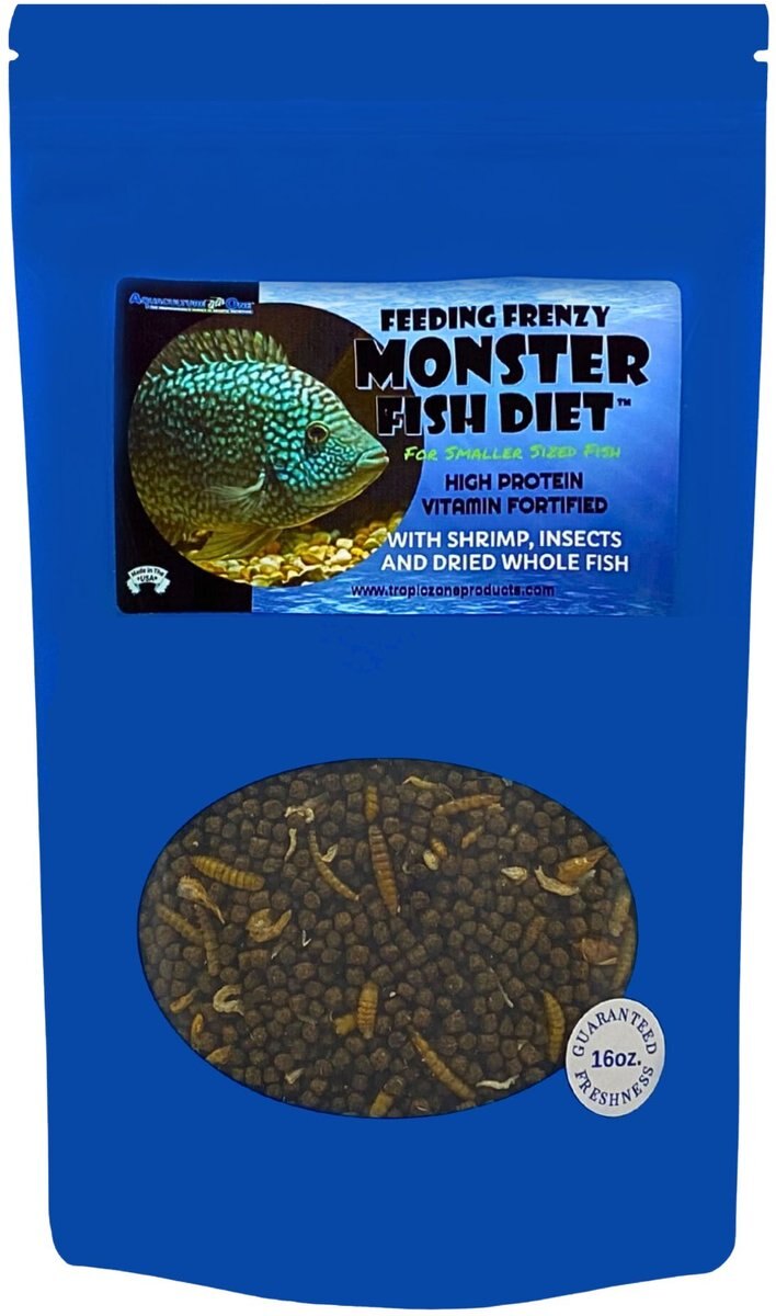 Aquaculture-One Feeding Frenzy Monster Fish Diet for Small Fish