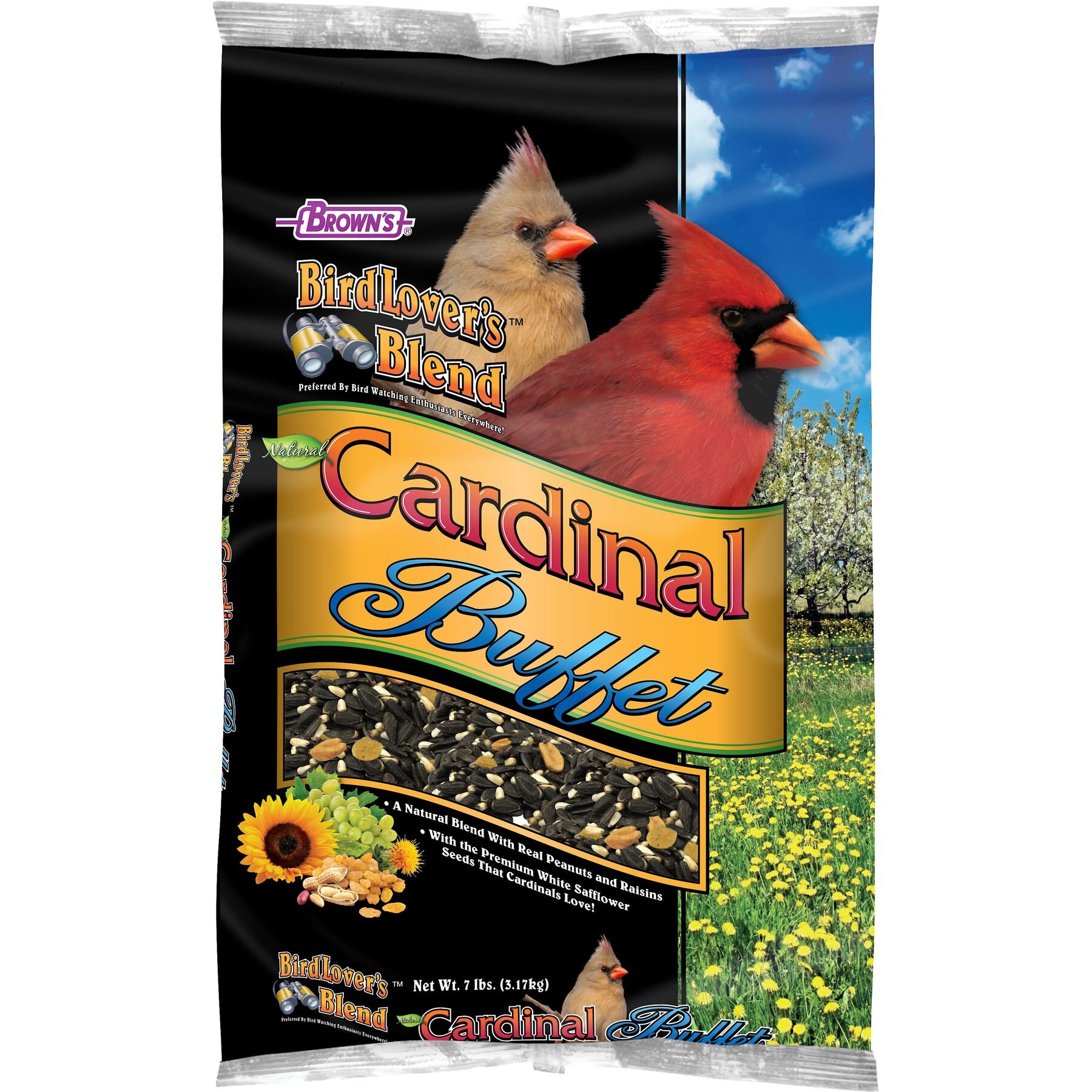 Brown's Bird Lover's Blend Cardinal Buffet Wild Bird Food