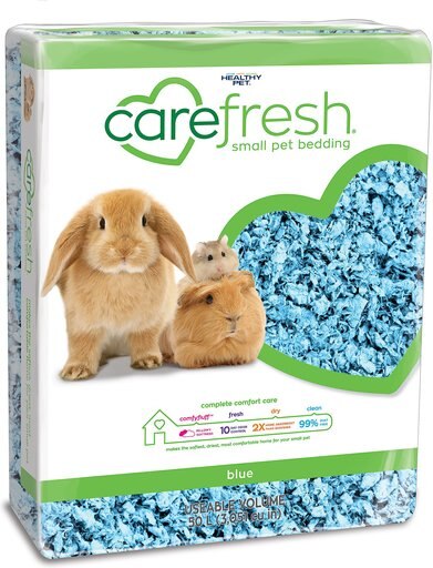 Carefresh Small Animal Bedding, Blue, 50-L