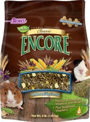 Brown's Encore Classic Natural Guinea Pig Food, 4-lb bag