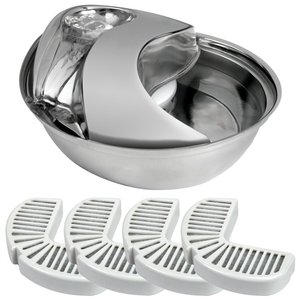 Pioneer pet stainless steel drinking clearance fountain