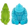ARM & HAMMER PRODUCTS Super Treadz Tough, Gorilla, Large + Dental Dog Chew Toy, Gator, Large