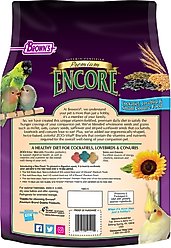 Brown's Encore Premium Cockatiel Food, 5-lb bag slide 2 of 7