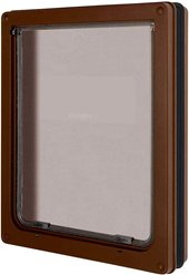Dog Mate Dog & Cat Door, Brown, Large