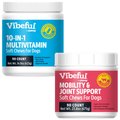 Vibeful 10-in-1 Multivitamin Bites Peanut Butter + Mobility & Joint Health Joint Supplement for Dogs