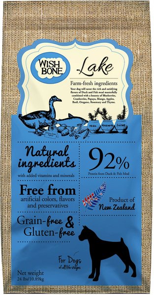 Wishbone Lake Grain-Free Dry Dog Food, 24-lb bag slide 1 of 8