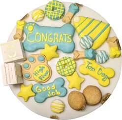 Bonne et Filou Congrats Themed Dog Treats Gift Box