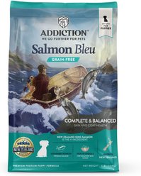 Addiction Grain-Free Salmon Bleu Puppy Dry Dog Food, 4-lb bag