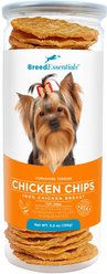 Breed Essentials Yorkshire Terrier Chicken Chips Grain-Free Dog Treats, 5.5-oz can