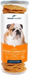 Breed Essentials Bulldog Chicken & Turmeric Chips Grain-Free Dog Treats, 5.5-oz can