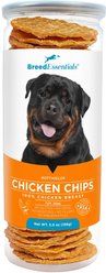 Breed Essentials Rottweiler Chicken Chips Grain-Free Dog Treats, 5.5-oz can