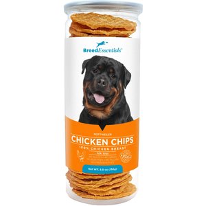 Breed Essentials Shih Tzu Chicken Chips Grain-Free Dog Treats, 5.5-oz can