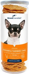 Breed Essentials Chihuahua Chicken & Turmeric Chips Grain-Free Dog Treats, 5.5-oz can