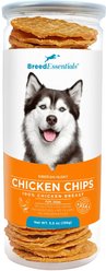 Breed Essentials Siberian Husky Chicken Chips Grain-Free Dog Treats, 5.5-oz can