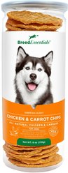 Breed Essentials Siberian Husky Chicken & Carrot Chips Grain-Free Dog Treats, 6-oz can