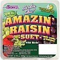 Brown's Garden Chic! Amazin' Raisin Suet Wild Bird Food, 11.75-oz tray